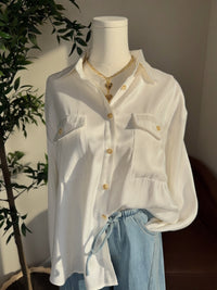 Button-Up Pocket Shirt