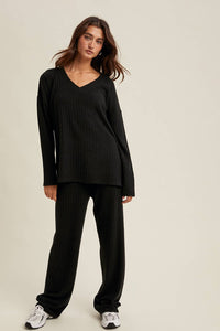 Ribbed Knit Top