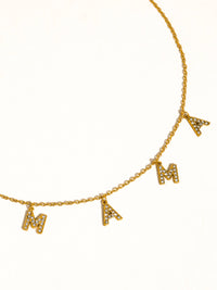 Mama Letter Necklace