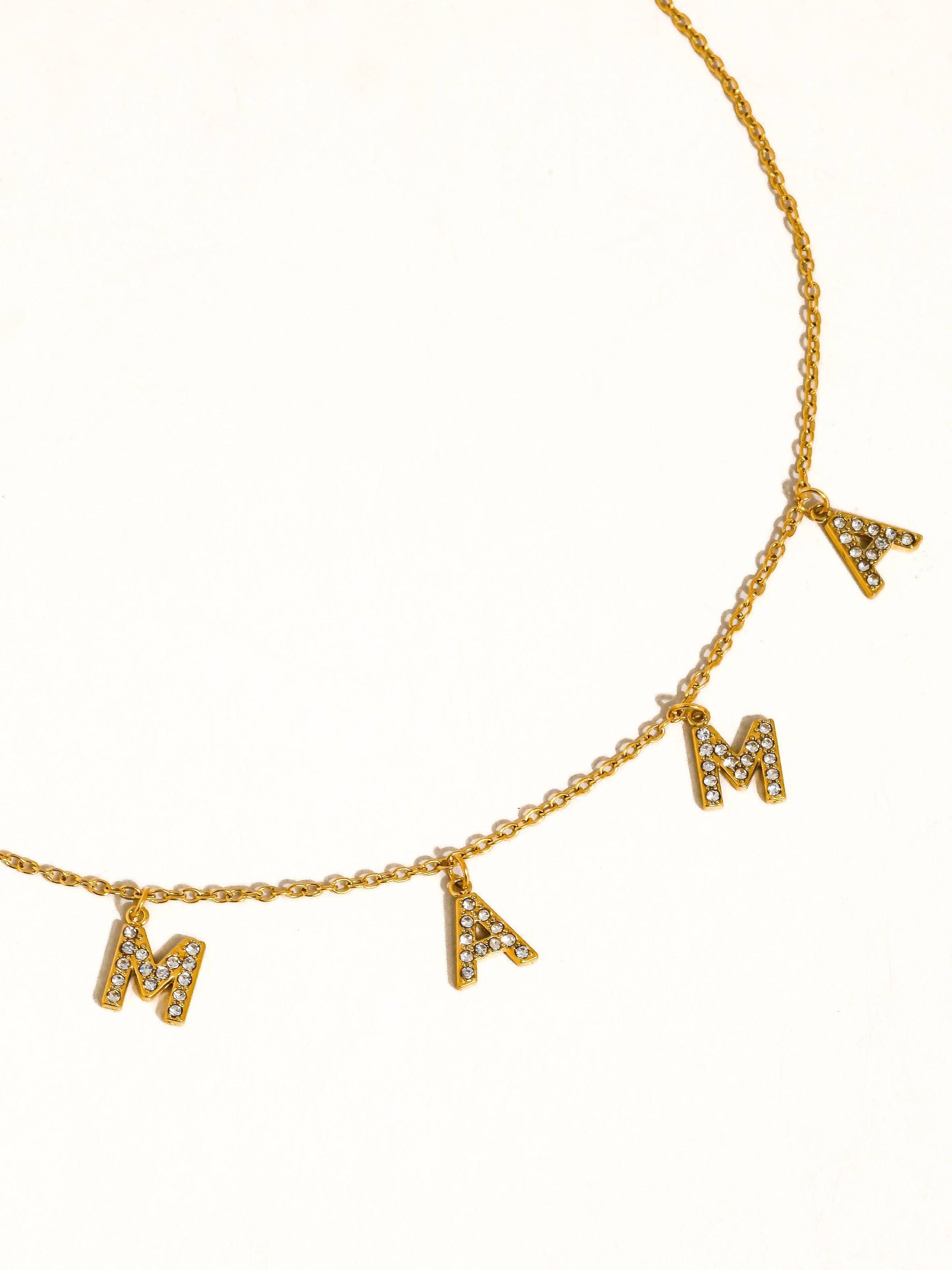 Mama Letter Necklace
