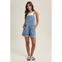 Polka Dot Shortall