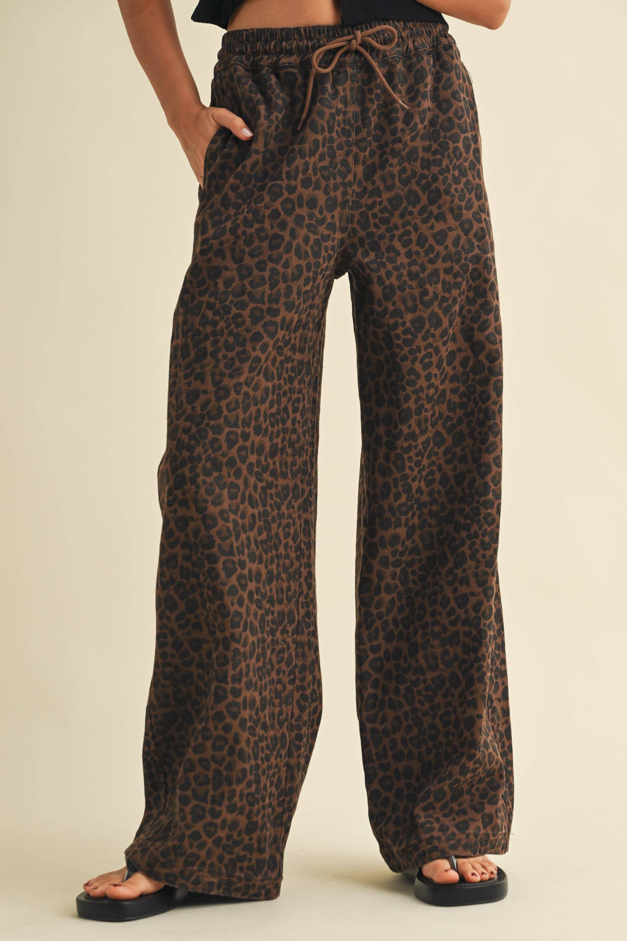 Rebel Leopard Denim