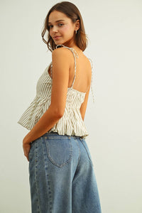 Harper Stripe Top