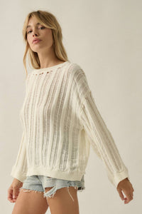 Ivory Babe Knit