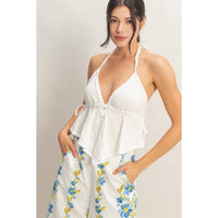 Nova Textured Halter Top