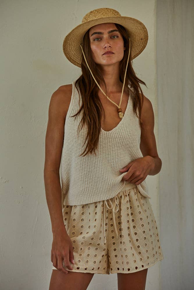 Daisy Knit Tank