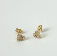 Dalia Heart Studs
