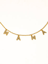 Mama Letter Necklace