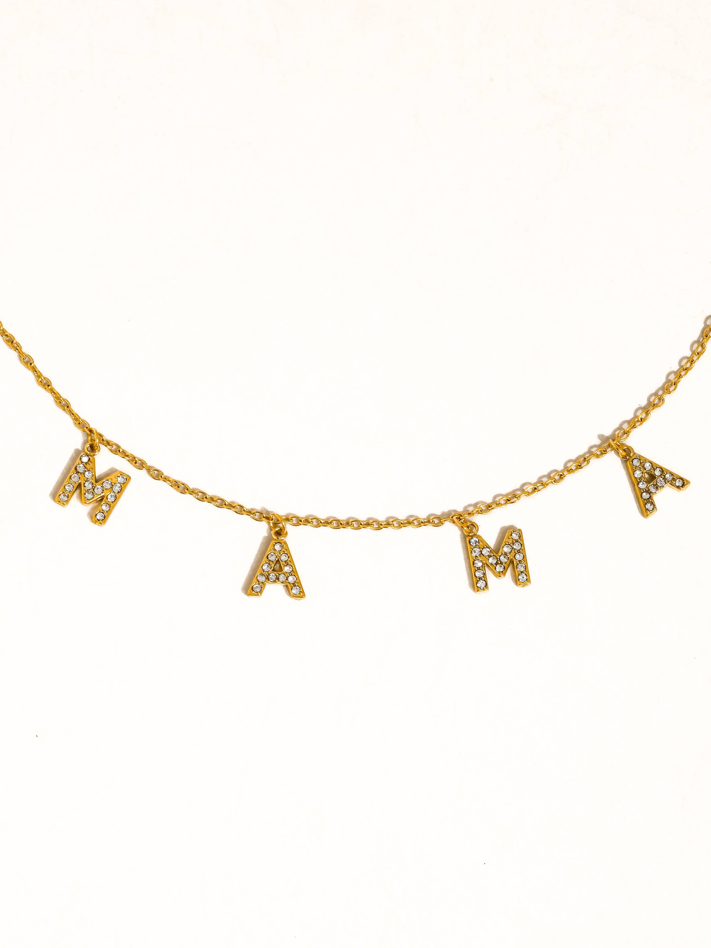 Mama Letter Necklace